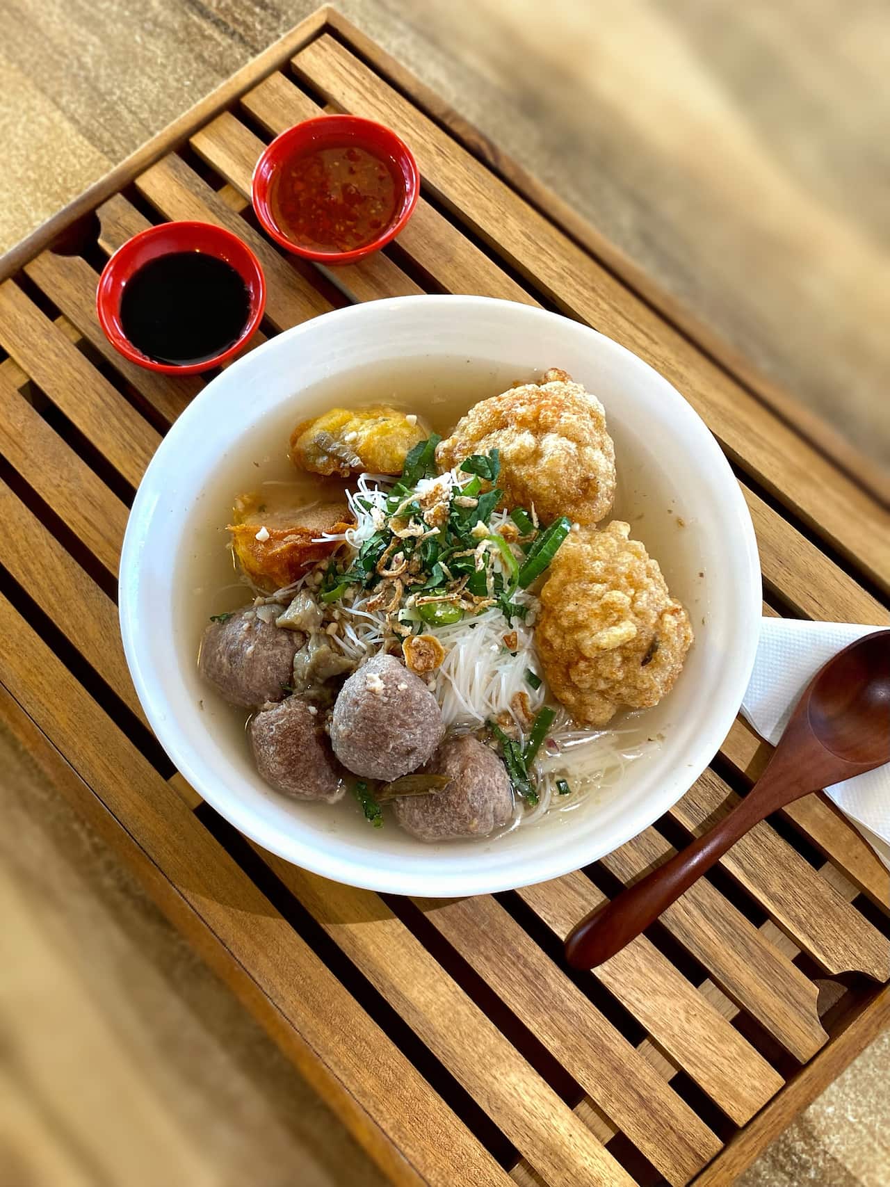 Chicken Noodle Bakso with Fried Wontons by Batavia Corner.jpg