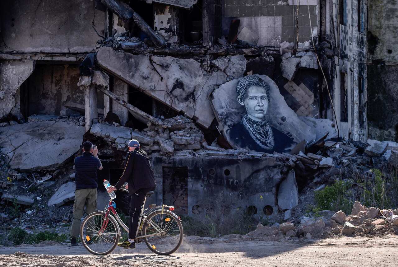 War crisis in Borodyanka, Ukraine - 06 May 2023