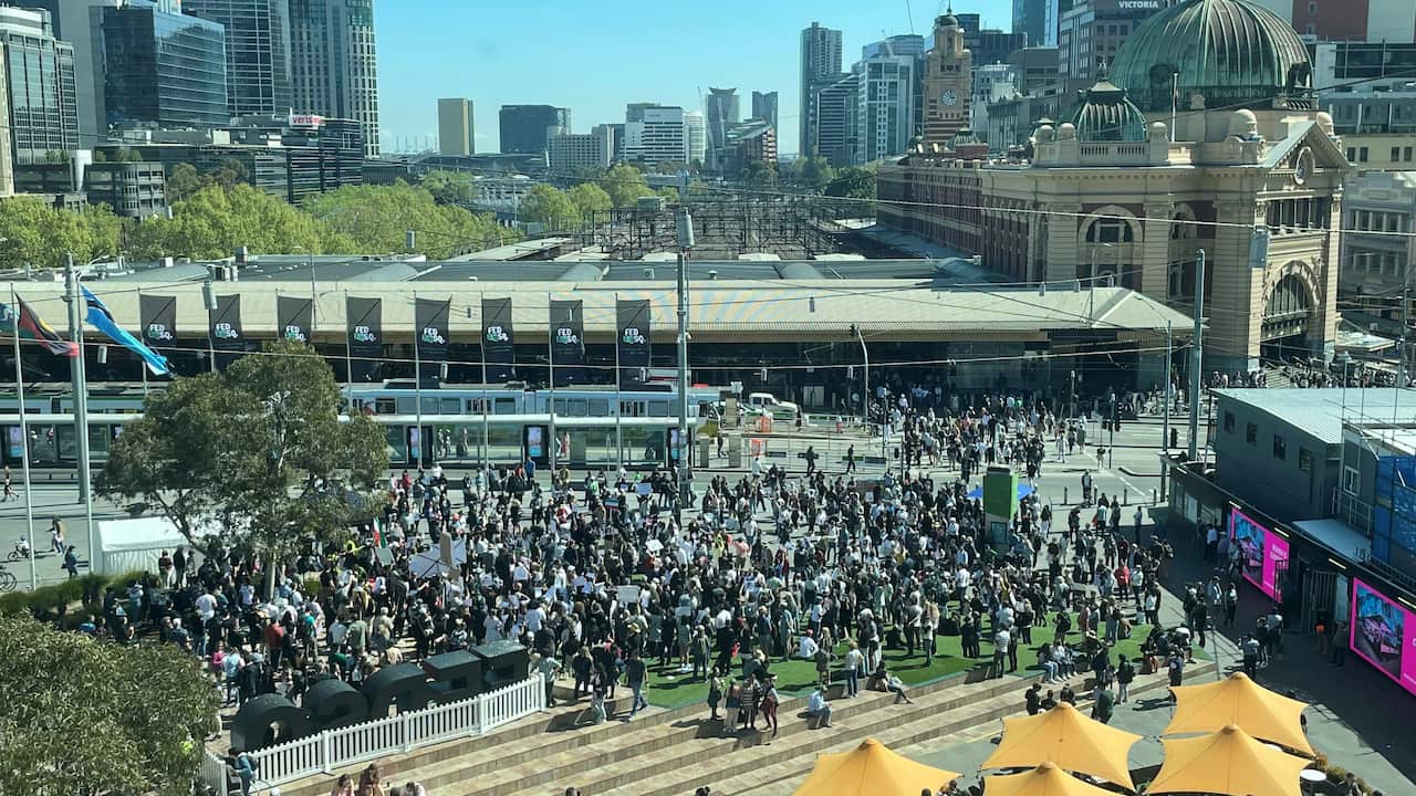 تظاهرات ایرانیان در ملبورن شنبه اول اکتبر