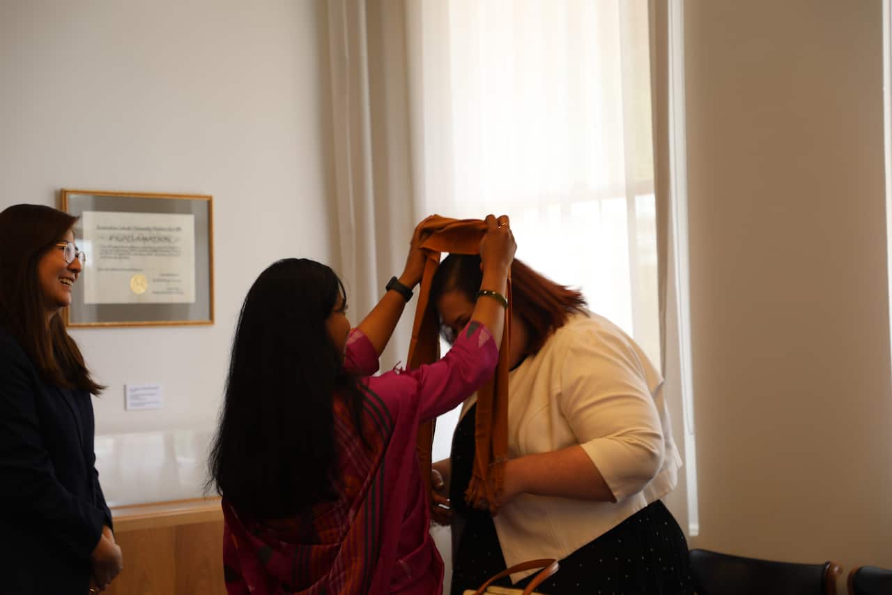 KMC Deputy Mayor Sunita Dangol attended a program in Sydney.