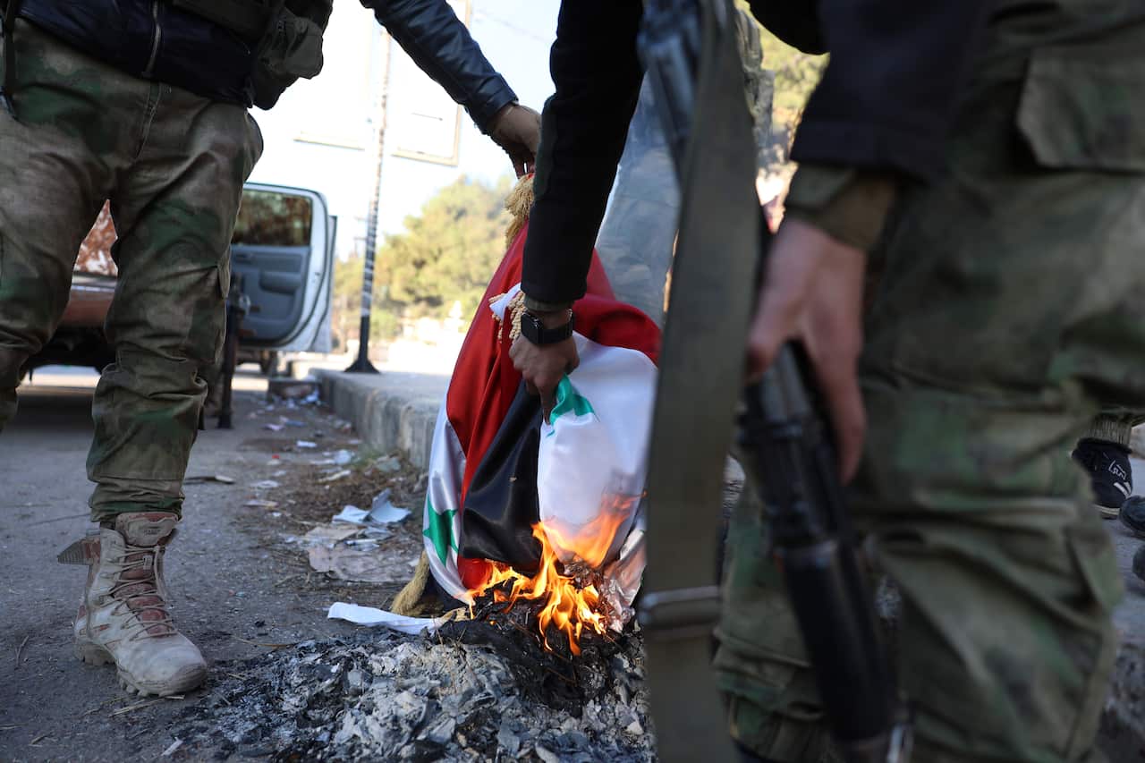 Rebel forces launch large offensive against the Syrian government