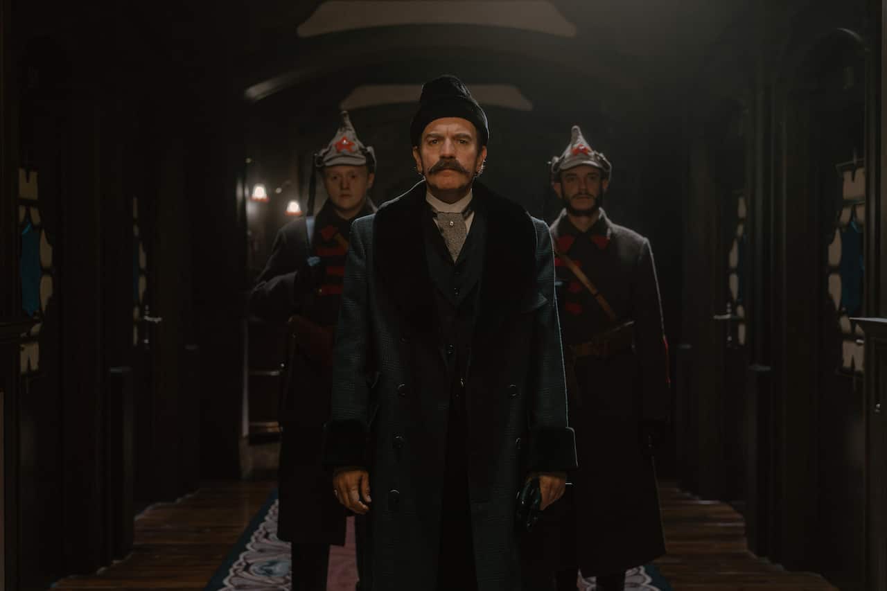 Ewan McGregor as Count Rostov in 'A Gentleman in Moscow' episode 1.