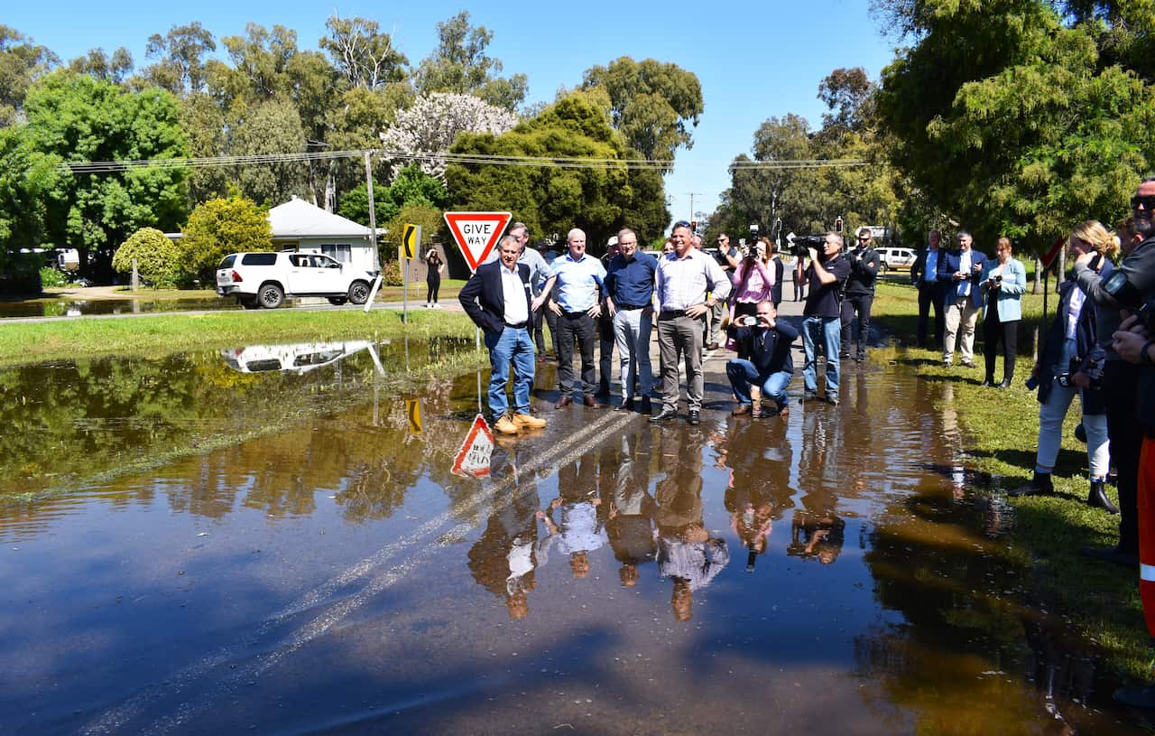 ANTHONY ALBANESE NSW FLOODS VISIT