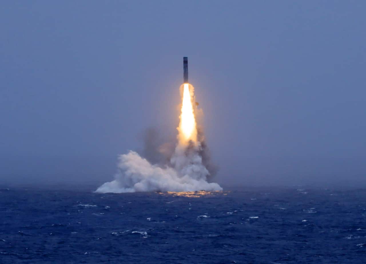 CHINA-PLA NAVY-STRATEGIC MISSILE-TEST LAUNCH (CN) 