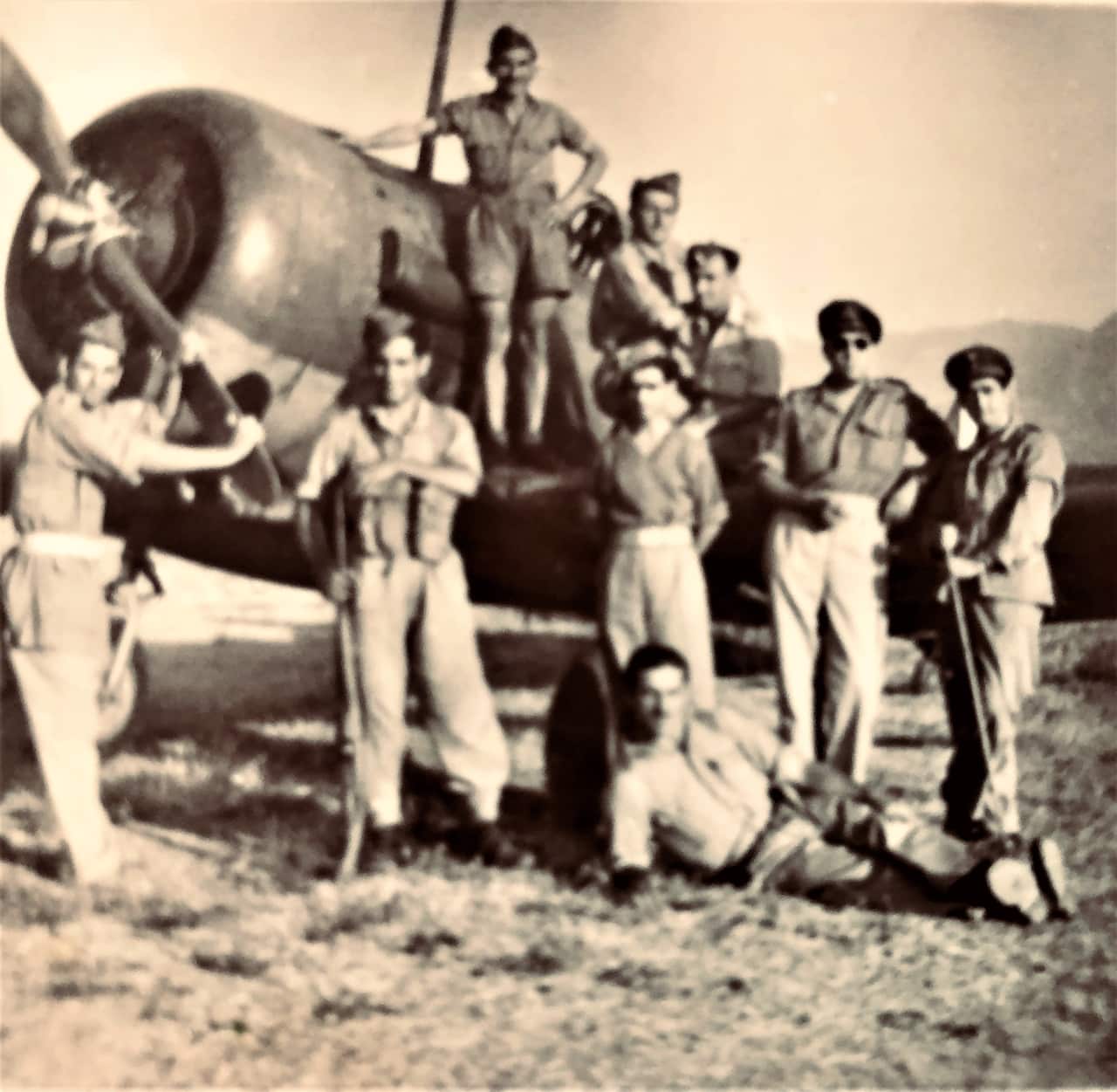 Ο Ηλίας Λαμπρόπουλος στα χρόνια του πολέμου 