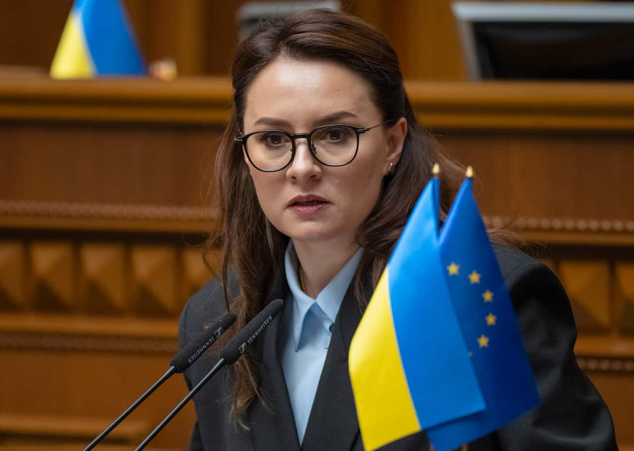 Ukrainian Parliament elected Yulia Svyrydenko as the country's new prime minister