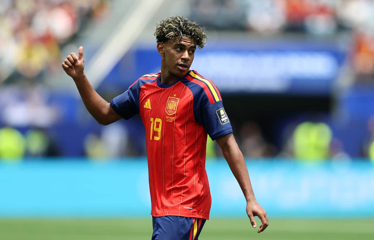 (SP)U.S.-LOS ANGELES-FOOTBALL-FIFA WORLD CUP-QUARTER FINAL-ESP VS BEL