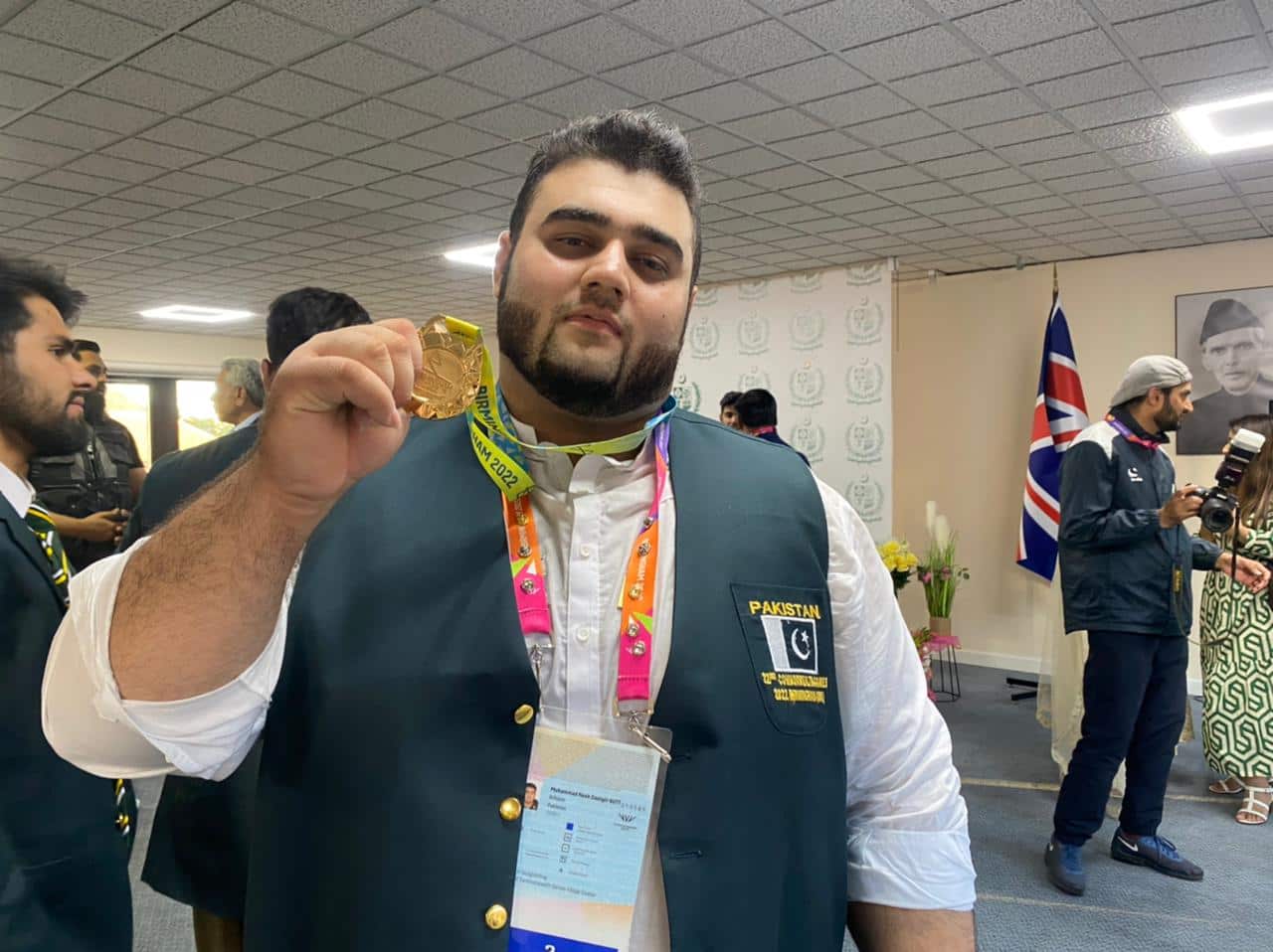 Noor Dastagir brings first gold medal for Pakistan in Commonwealth Games 2022