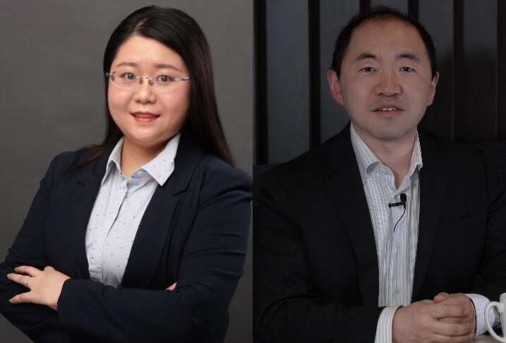 Shelly Sun and David Chu