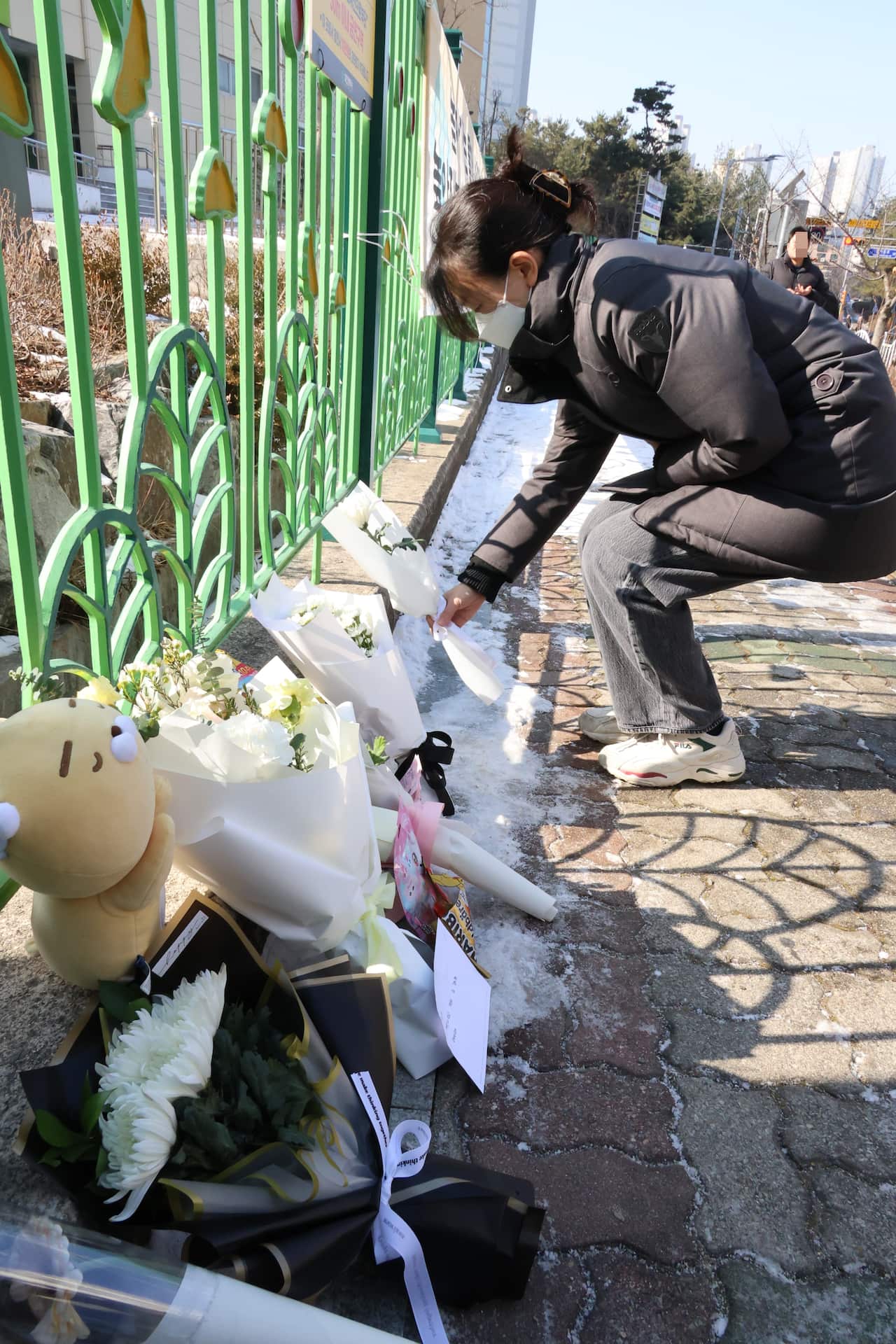 Mourning of elementary school pupil killed by teacher in South Korea's Daejeon