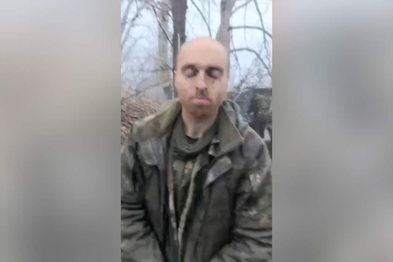 UKRAINE AUSTRALIAN SOLDIER CAPTURE