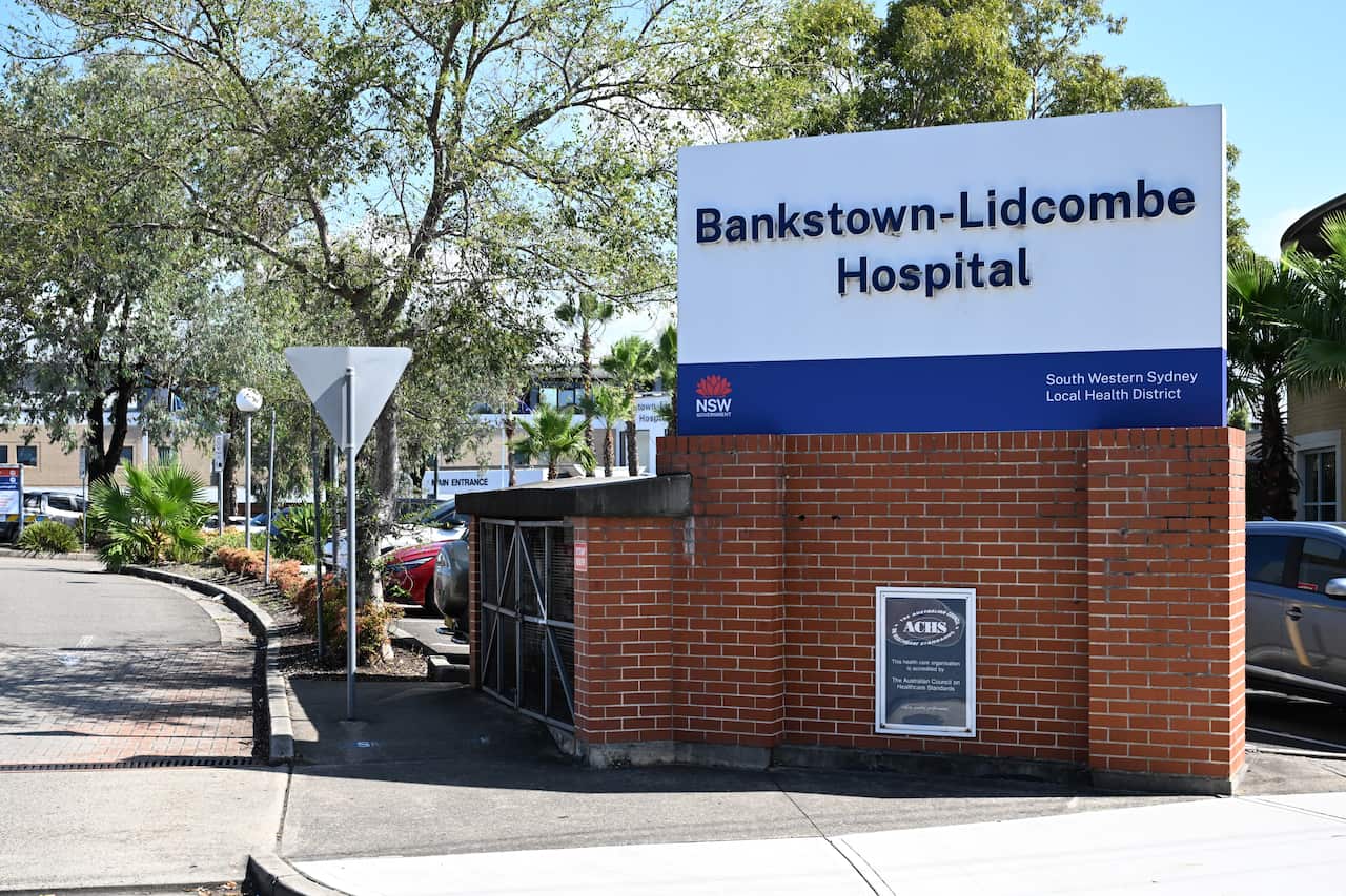 Sign for Bankstown-Lidcombe Hospital