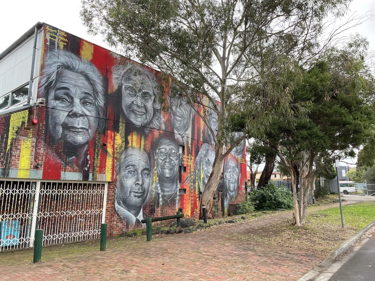 Mural at Aboriginies Advancement League