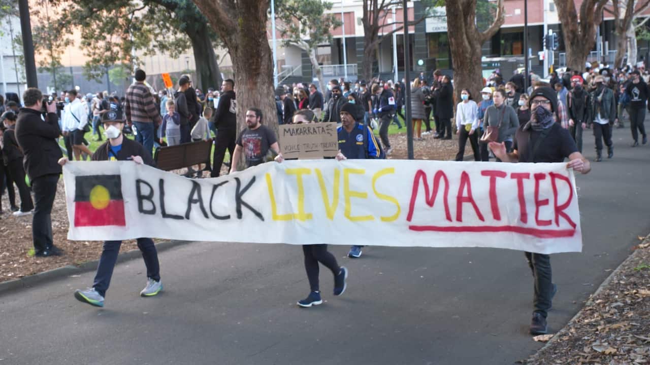 Aboriginal Black Lives Matter Protest 