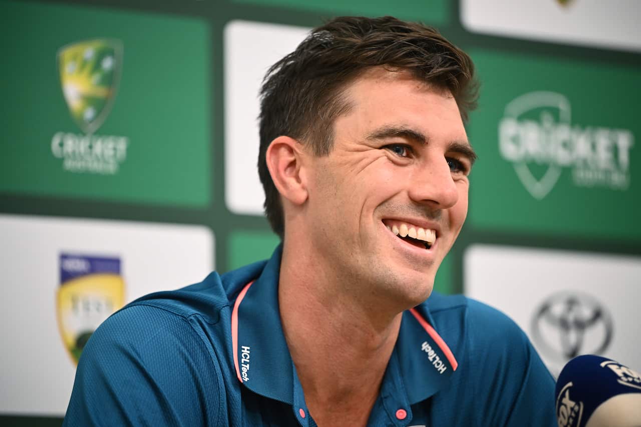 Australian cricket captain Pat Cummins