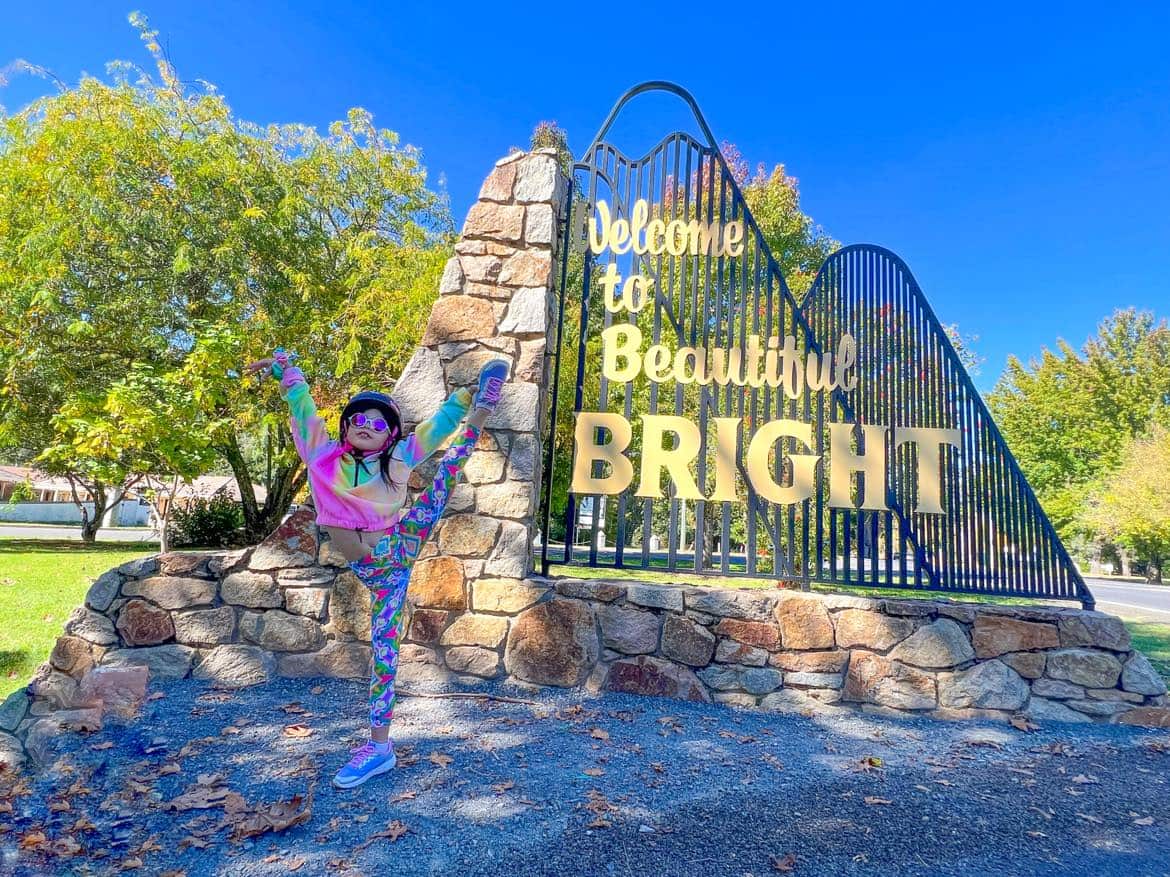 Autumn is a perfect time to visit Bright Victoria