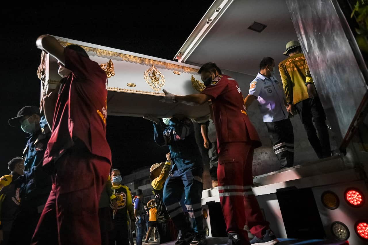 Mass shooting leaves at least 37 dead in Thailand.