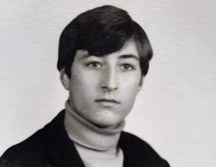 Paolo Buhne's passport photo in 1967.