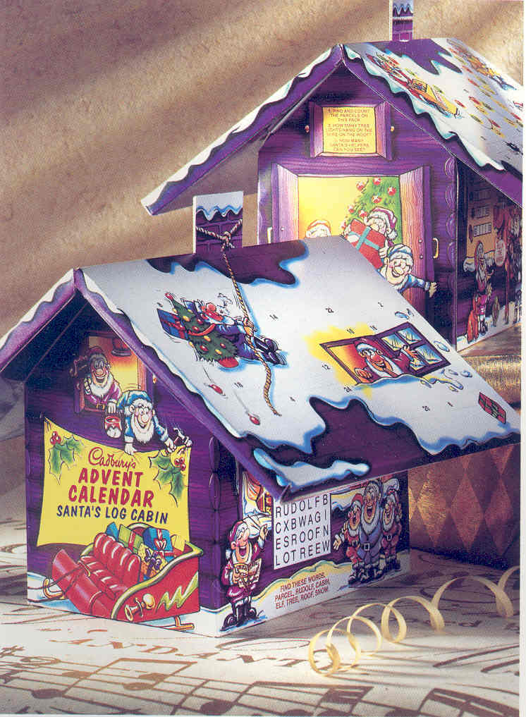Cadbury 1996 3D Advent Calendar