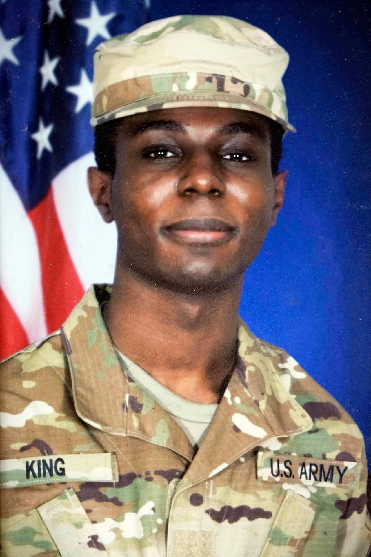US Army soldier Travis King in military uniform.