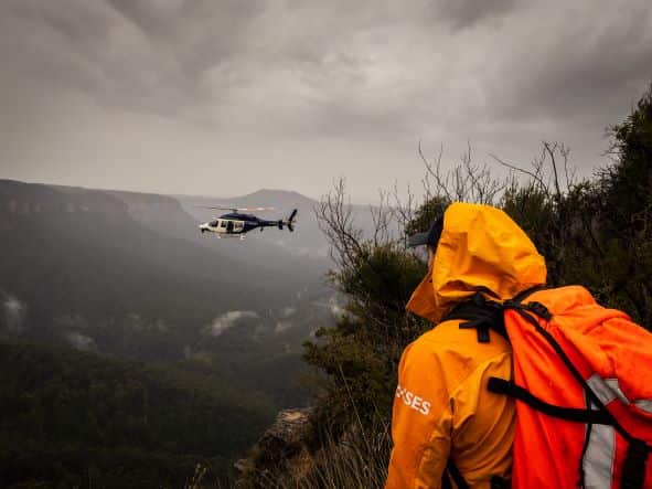 Пошуково-рятувальна служба SES Буш, Блакитні гори Ніколь Борджес