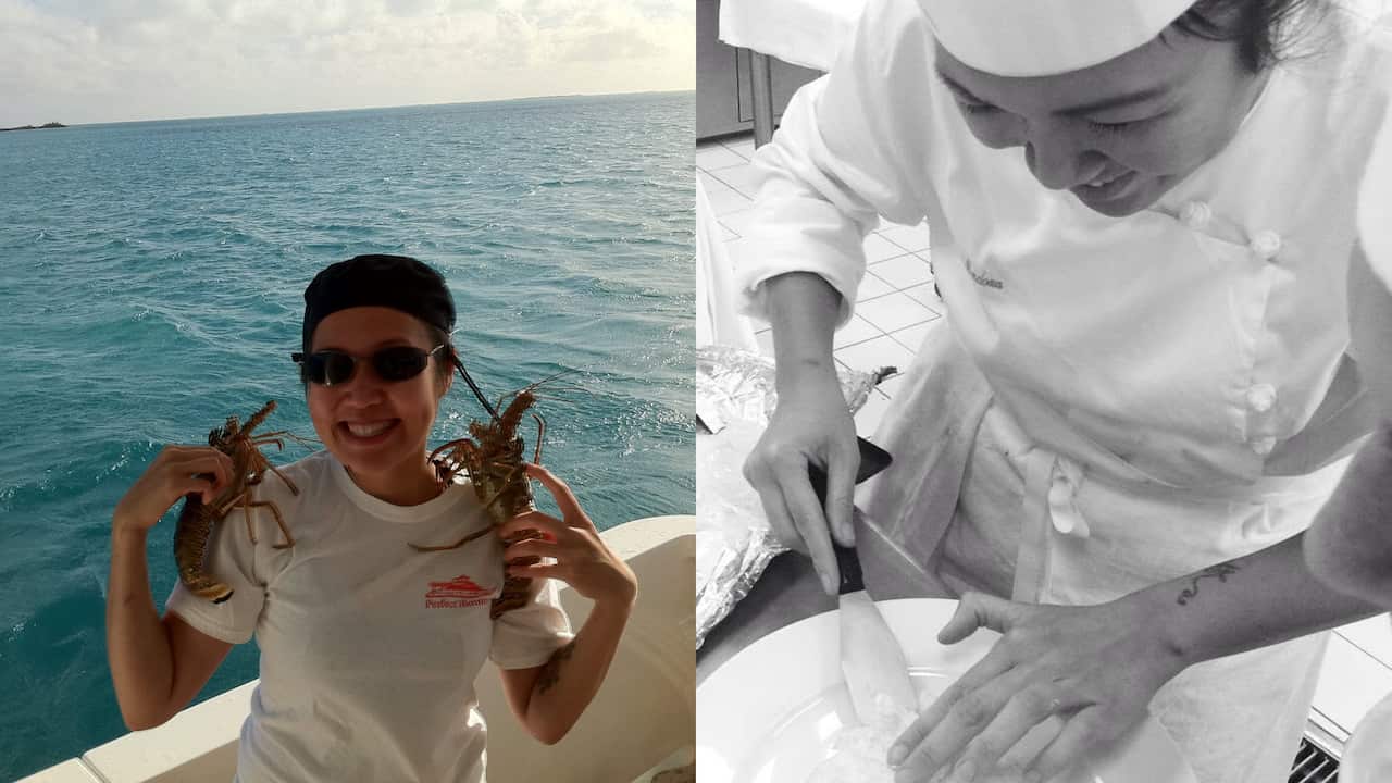 In her late 20s, Ginger Mendoza packed her bags and embarked on a decade-long career as a private chef aboard several superyachts across the US and Europe.