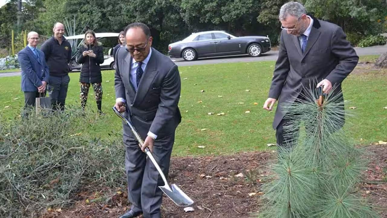 Prince Ermias Melbourne Botanic Garden .jpg