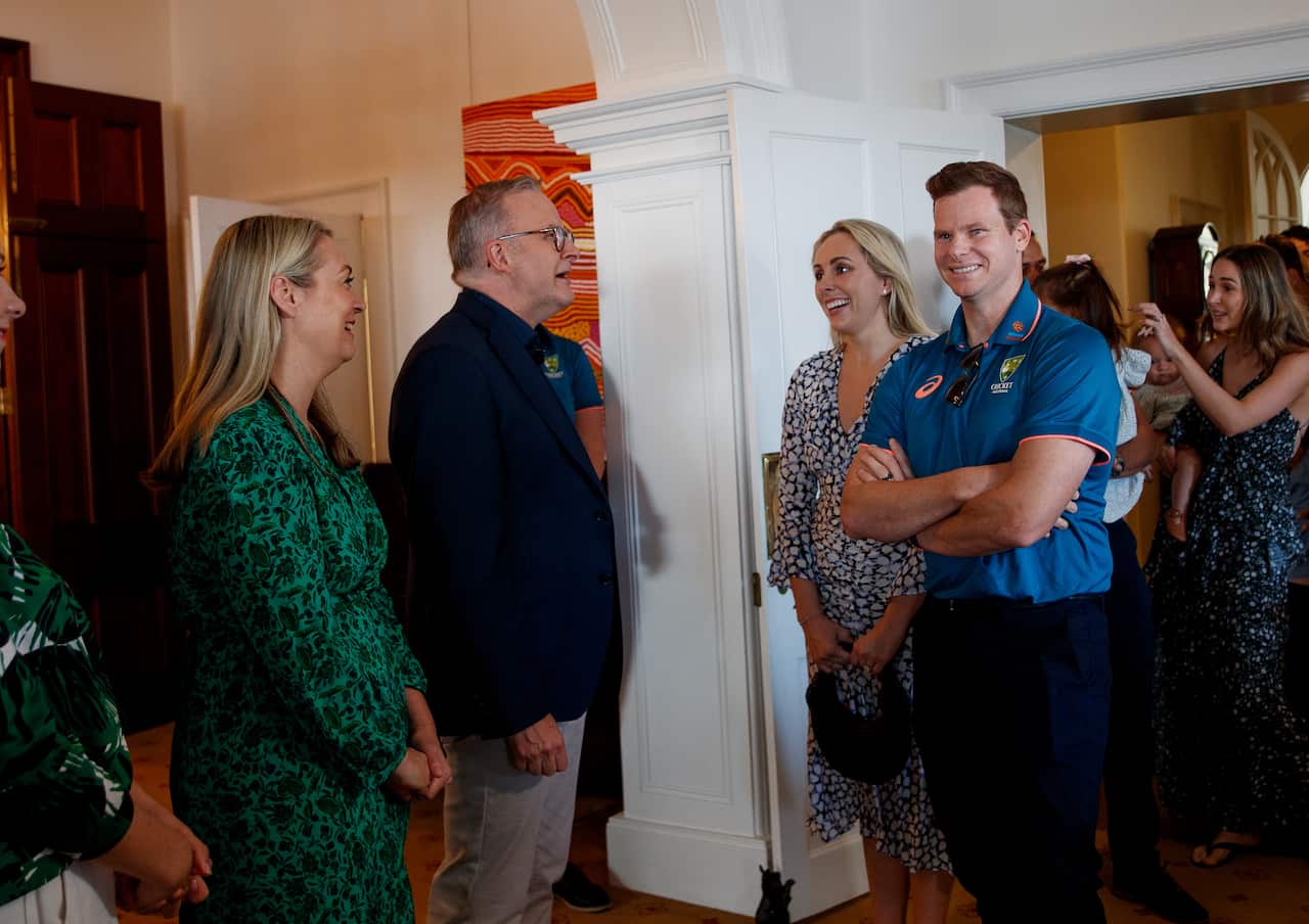 ANTHONY ALBANESE KIRRIBILLI CRICKET RECEPTION