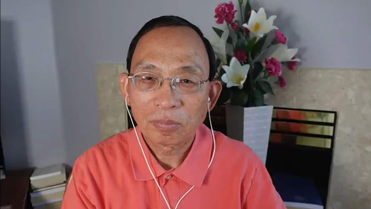 何良懋接受SBS中文訪問。