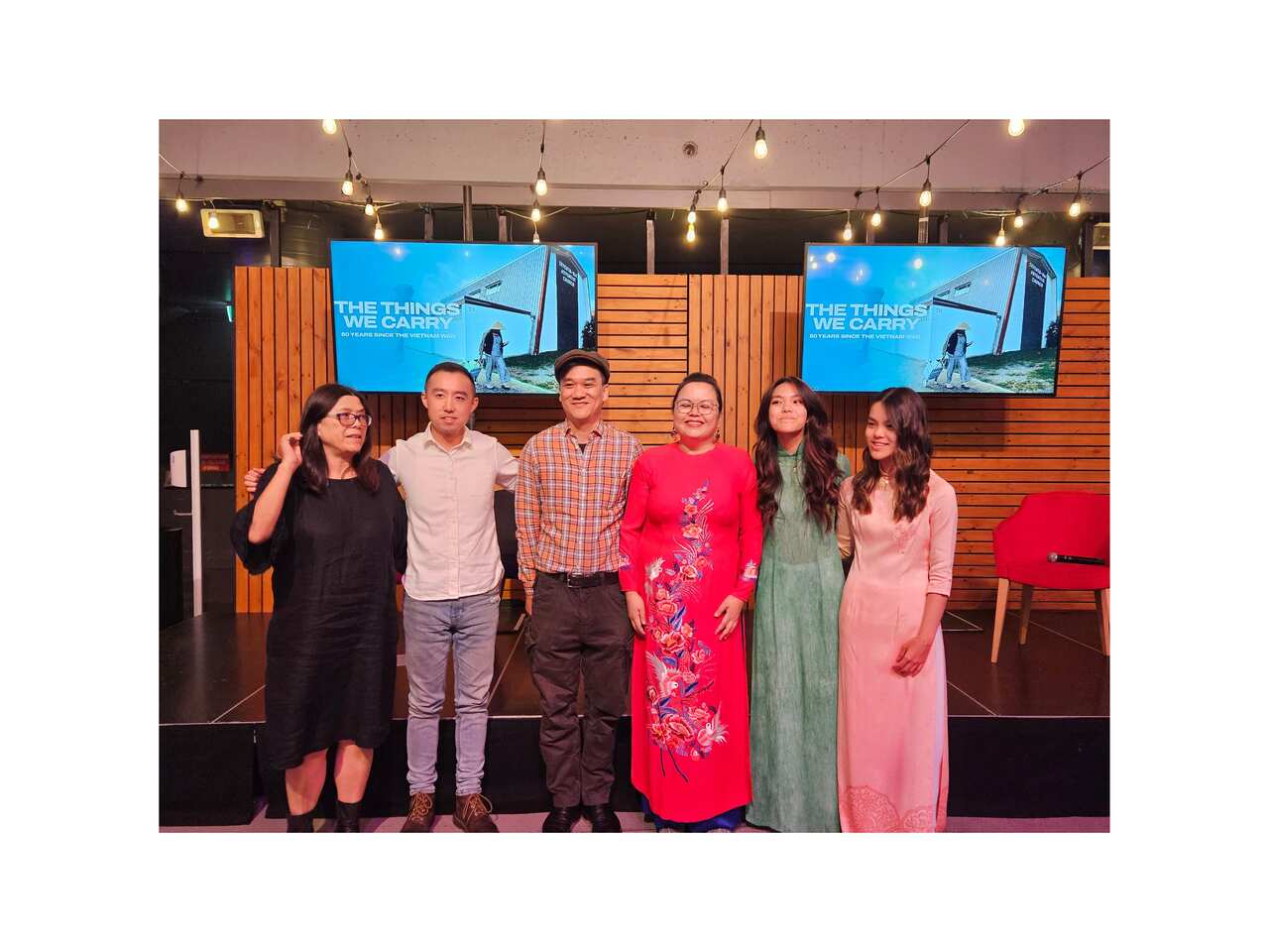  The panel of 'The Things We Carry' (SBS)