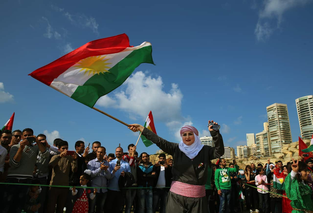 APTOPIX Mideast Lebanon Nowruz