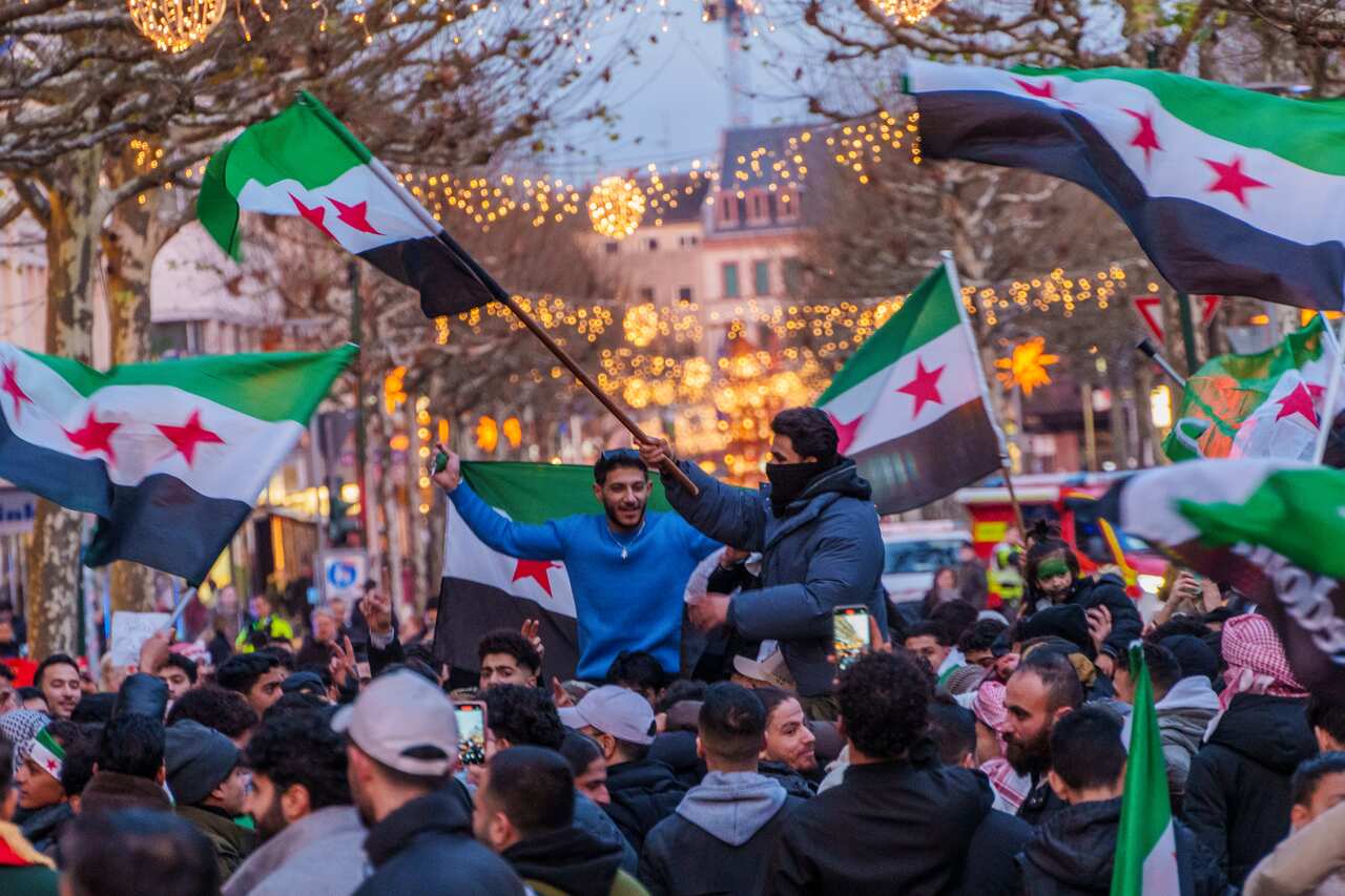 Syrians celebrations in Germany