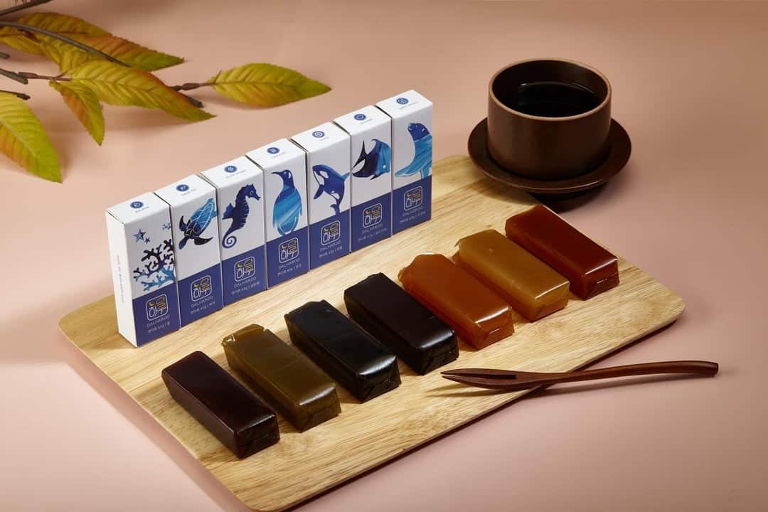 Marine Innovation’s sweet red bean jelly “Dalharoo”