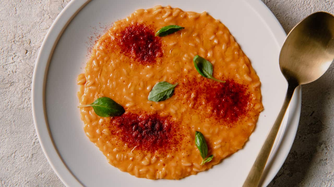 Tomato risotto