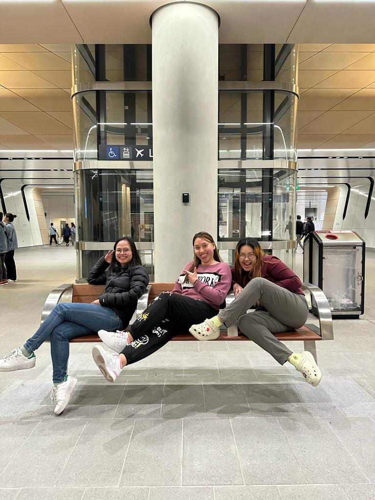 Glerose Tadifa with cousins