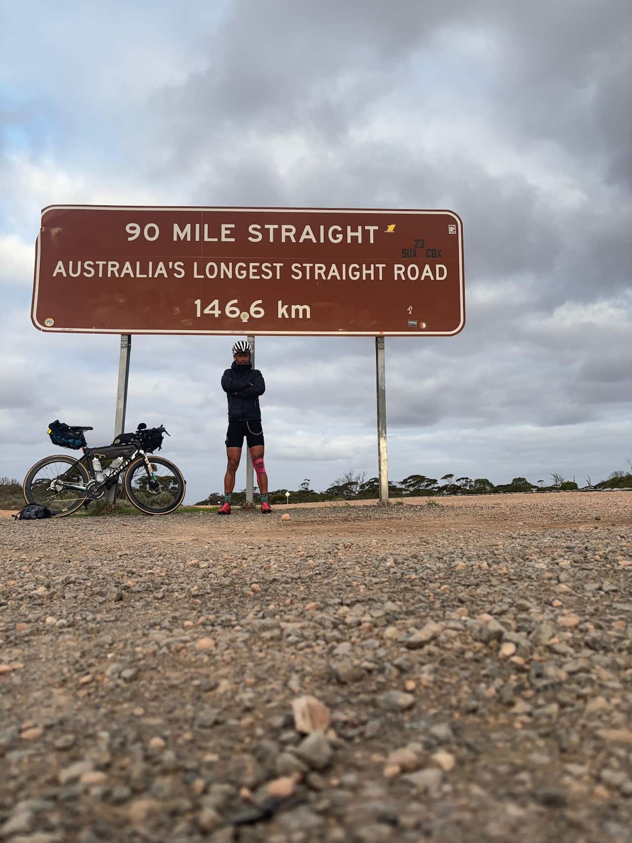 Lamri Adjis fietstocht