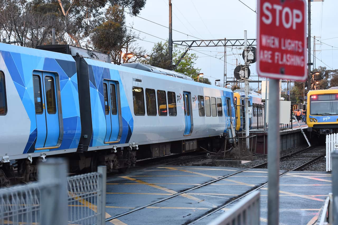 TRAIN COLLISION MELBOURNE