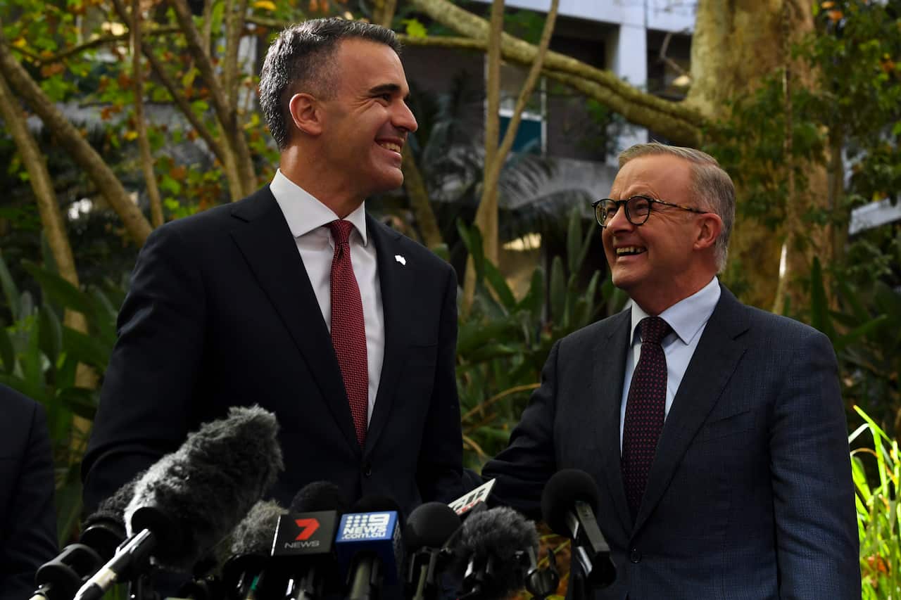 ELECTION22 ANTHONY ALBANESE ELECTION CAMPAIGN