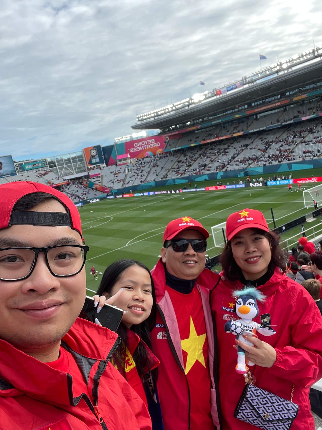 Quang Tran and his family are excited for the first World Cup where they can see the Vietnam team take the stage.