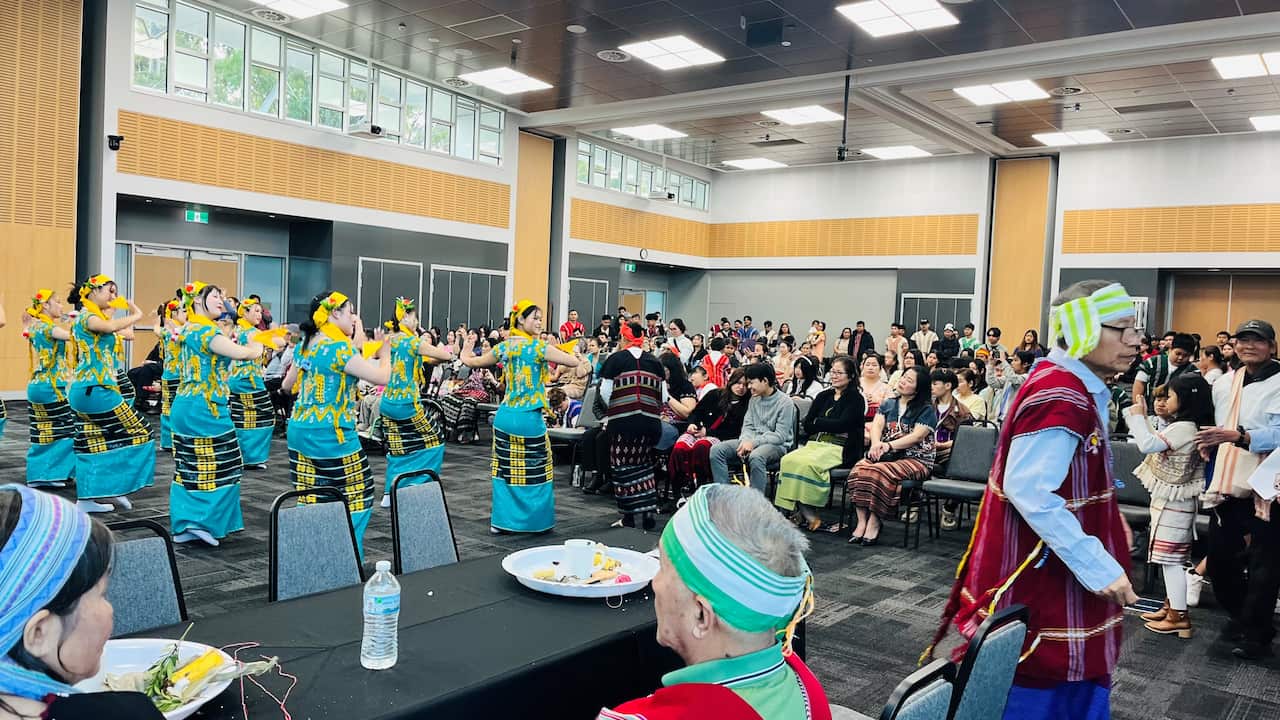 Karen wrist tying ceremony in Melbourne, 25 August 2025.