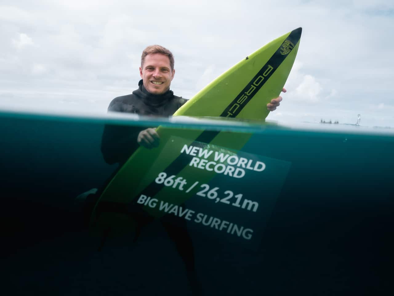 New World Record Big Wave Surfing for Sebastian Steudtner