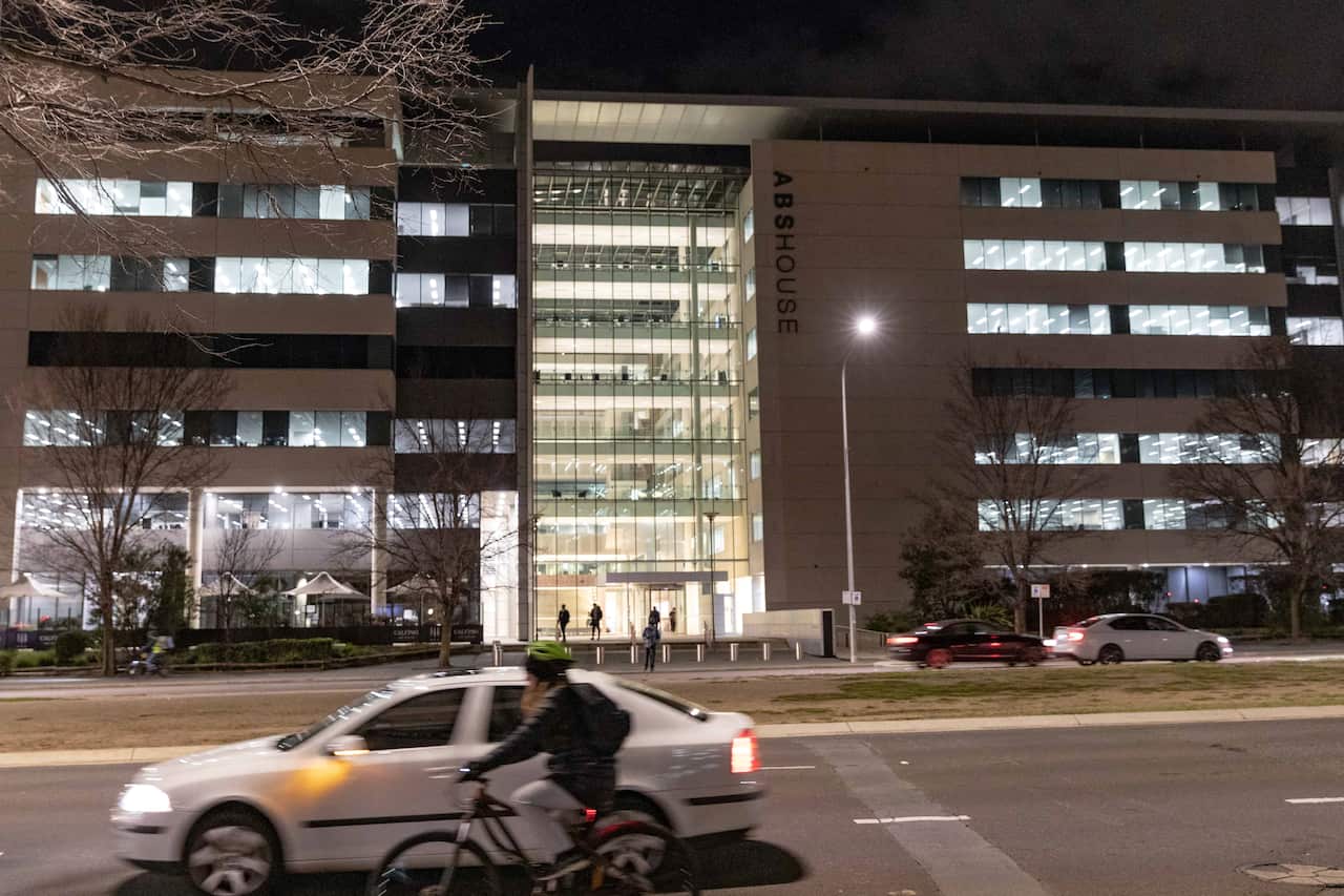 The Australian Bureau of Statistics building in Canberra.
