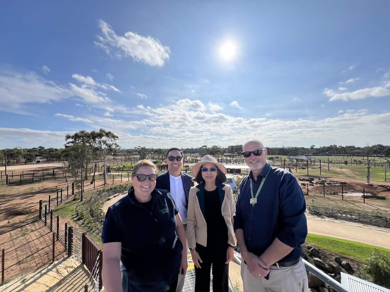 Thai ambassador Ajaree at Werribee Zoo.jpg