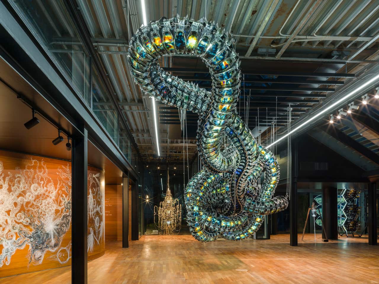 Yunchul Kim, Chroma V. Korean Pavilion, 2022. Courtesy of the artist. Photo by Roman März (4).jpg