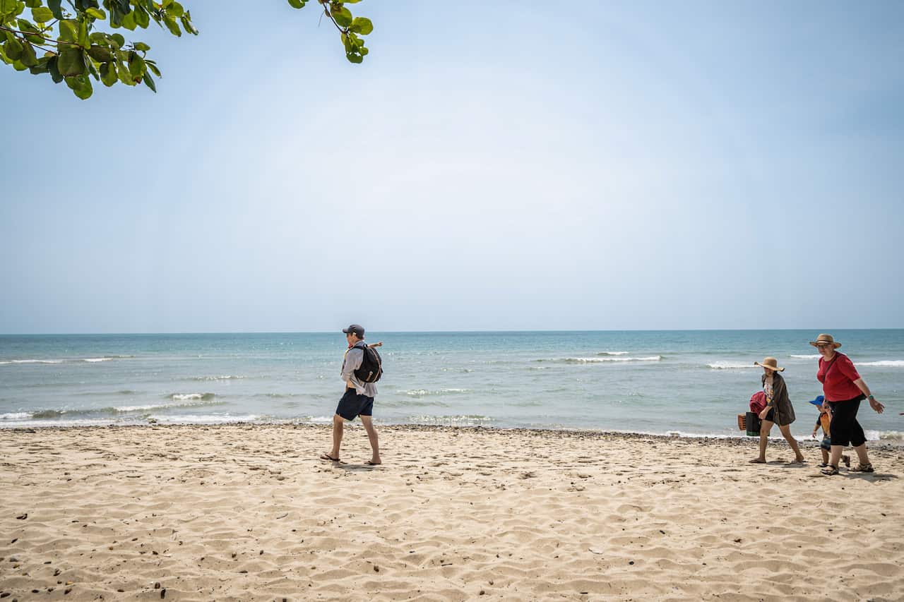 Daily life on Koh Chang island between sustainability and mass tourism in Koh Chang, Thailand - 17 Mar 2023