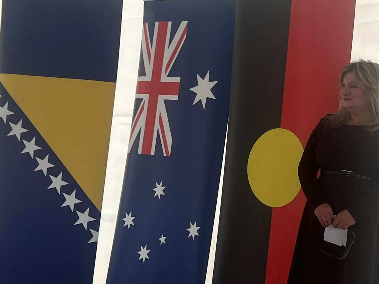 Aisa Hadziahmetovic, obilježavanje Dana nezavisnosti BiH, 3. mart 2024. Deer Park, Melbourne (3).jpg