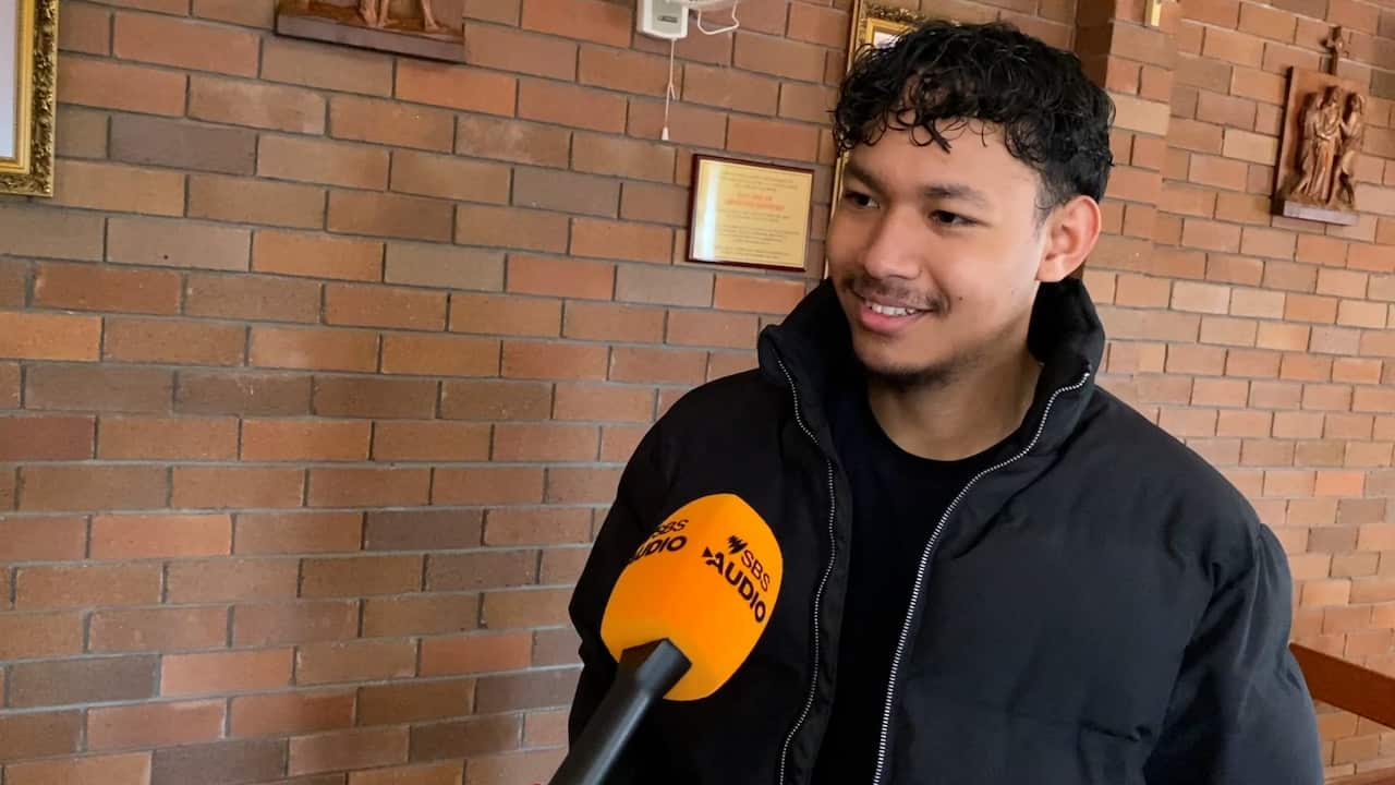 Joaquim Dos Santos, Joven Timor oan iha Sydney.jpg