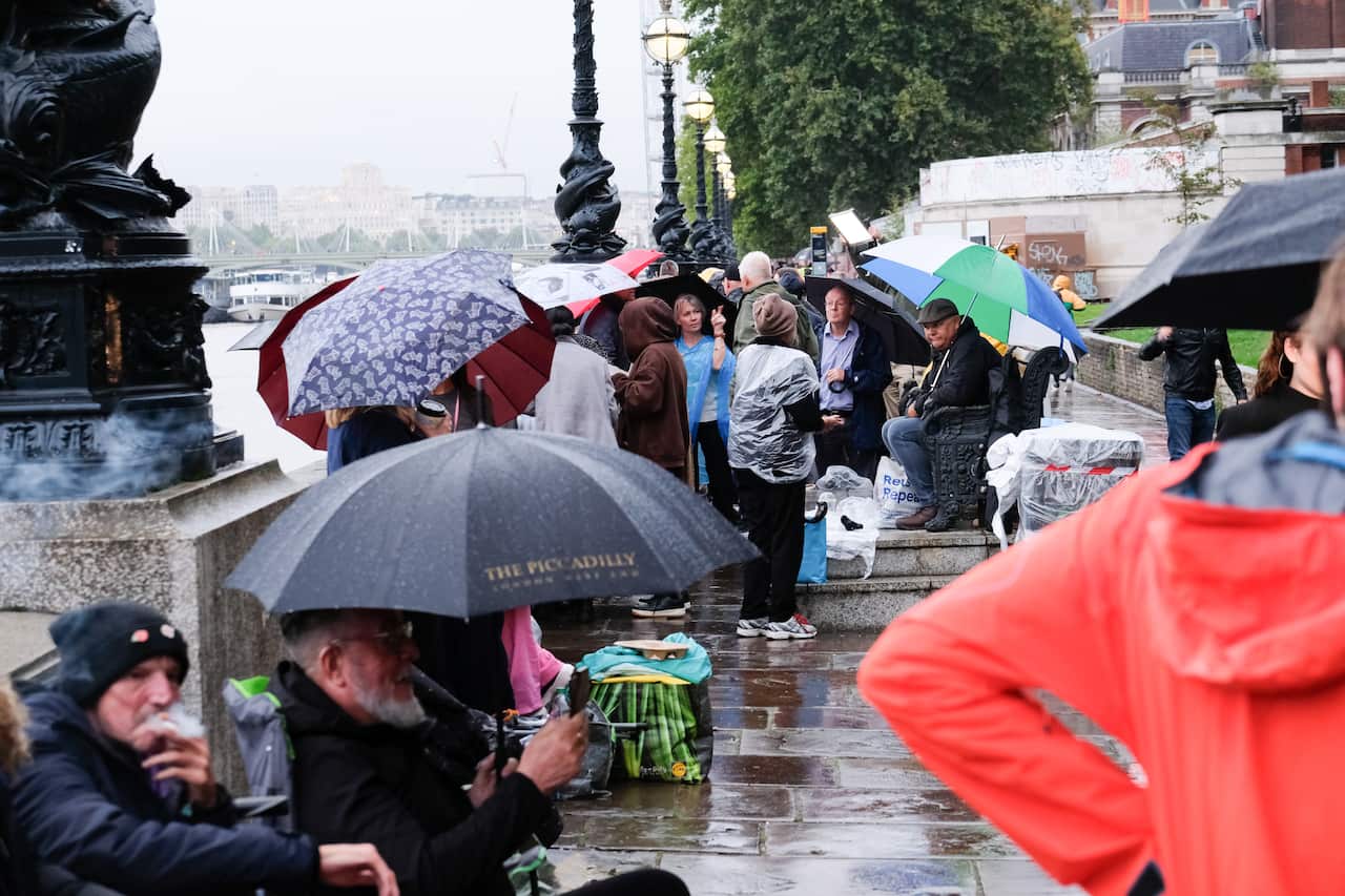 Death Of HM Queen Elizabeth II: London Queues To Attend The Lying In State Of Queen Elizabeth II