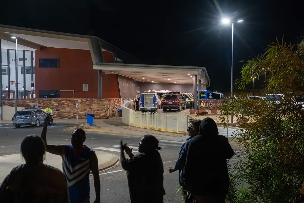 ALICE SPRINGS HOSPITAL UNREST kumanjayi little baby