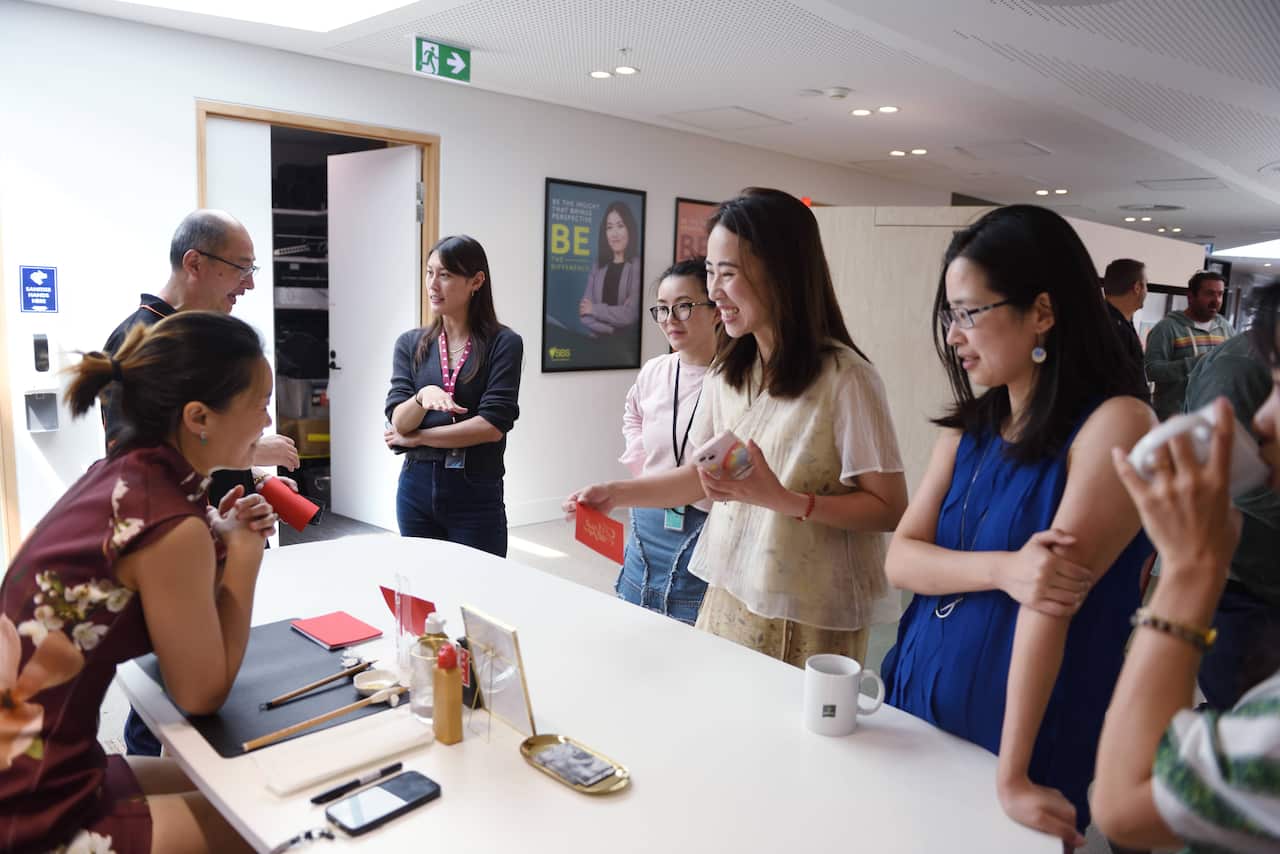 Candy Ng 2024 SBS Chinese calligraphy event 1 photo credit sbsaaron wan_melbourne fine artist_candyngart.JPG